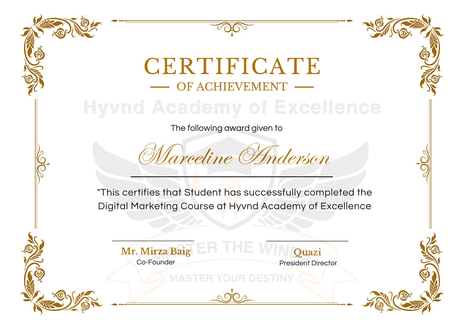 Kaptaan Business Solutions Hyvnd Certificates (2) Kaptaan Business Solutions Hyvnd Certificates (2)